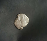 #j235# Roman silver denarius coin of Antoninus Pius from 155-156 AD
