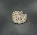 #h539# Byzantine Follis coin of Constans II from 641-668 AD (Constantinople)