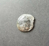 #f445# Celtic Eastern Danube silver drachm coin minted between 150-50 BC