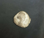 #j866# Roman silver denarius coin of Faustina II from 145-161 AD