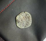 #I267# Spanish Countermarked 4 maravedis coin of Philip IV, 1655 AD