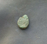 #i260# Small Roman Bronze Ae4 coin issued by Leo I from 457-475 AD