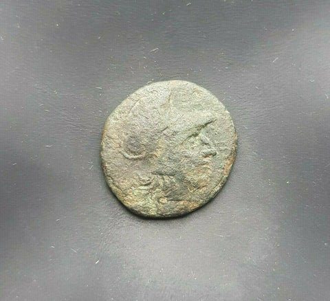 #i716# Greek bronze Macedonian coin of King Lysimachos from 305-281 BC