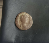 #j611# Roman provincial bronze coin of Geta from 198-209 AD (Anchialus)