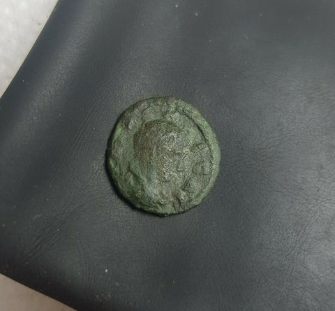 #j376# Roman provincial bronze coin of Geta from 198-209 AD (Nicaea)