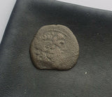 #k882# Greek bronze ae24 coin of Ptolemaic King Ptolemy IX-X from 116-81 BC