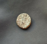 #g288# Greek bronze ae15 coin from Seleucid King Antiochus III, 222-187 BC