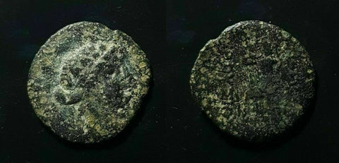 #d729# Greek coin of king Prusias II, minted between 182-149 BC.