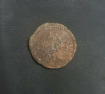 #k145# Spanish copper Ardite coin of Philip IV from 1622-1655 AD (Barcelona)