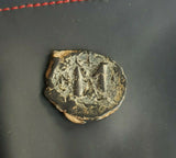 #i862# Byzantine Follis coin of Maurice Tiberius from 582-602 AD