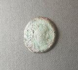 #e054# Large Greek bronze ae22 coin from Seleucid King Antiochus IV, 175-164 BC