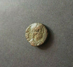 #g130# Byzantine pentanummium coin of Justin I from 518-525 AD (Tyche)