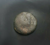 #k132# Large Iberian Greek City Issue Bronze Coin of Castulo from 180-25 BC