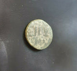 Anonymous copper Umayyad Fals coin from Spain 711-750 AD