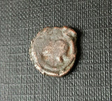 #f273# Umayyad Fals coin of Marwan II ibn Muhammad 744-750 AD (Album 178)