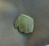 #i461# Byzantine Trachy coin of Alexius III from 1194-1204 AD (Constantinople)