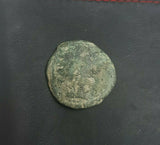 #k108# Anonymous Iberian Greek City Issue Bronze Coin of Cordoba from 75-25 BC