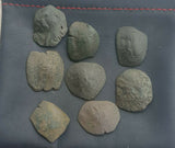 Individual Byzantine Crusader trachy coins, Latin Occupation 1204-1261 AD