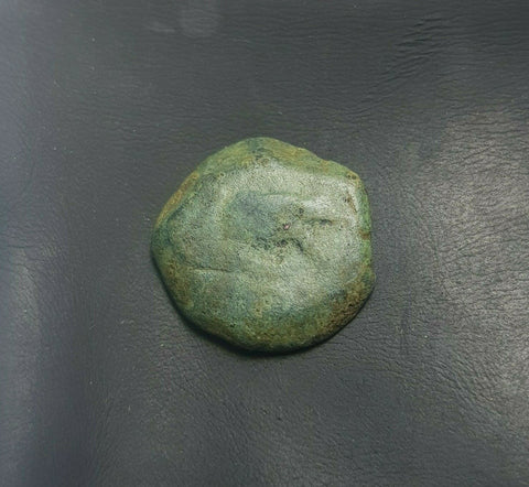 #k200# RARE Anonymous Iberian Greek Issue Bronze Coin of Castulo, 200-100 BC