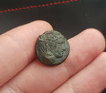 #h577# Greek bronze ae17 coin from Macedonian King Lysimachos from 320-317 BC