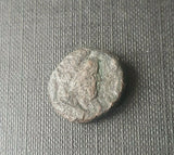 #f704# Roman provincial coin of Hadrian from Caesarea Maritima 117-138 AD