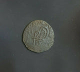 #g960# Ottoman copper 1 Mangir coin of Suleyman II from 1687-1688 AD