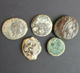 Individual Identified Greek Bronze Coin from 400-100 BC Kings of History!