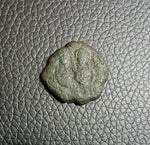 #e819# Byzantine 1/2 follis coin of Justin II from 565-578 AD