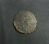 #k132# Large Iberian Greek City Issue Bronze Coin of Castulo from 180-25 BC