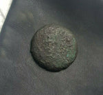 #k224# Anonymous Iberian Greek City Issue Bronze Coin of Carteia from 44-1 BC