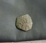 #h853# Byzantine Trachy coin from Latin Occupation of Constantinople 1204-1261