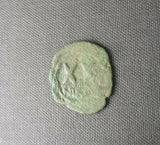 #g070# Byzantine Half Follis coin of Phocas from 602-610 AD