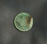 #i356# Ottoman copper 5 Para coin of Abdul Aziz from 1864 AD