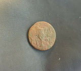 #h407# Anonymous Greek City Issue Bronze Coin of Myrina from 200-1 BC