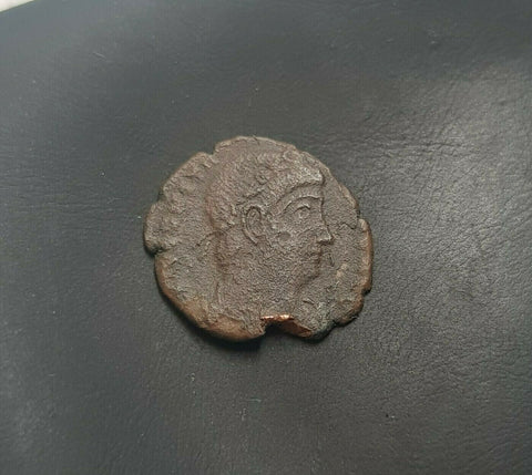 #j340# Roman Bronze coin issued by Constantine II from 337-340 AD