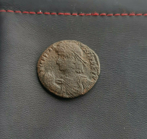 #m047# Rare Roman Bronze coin issued by Constantius II from 348-351 AD