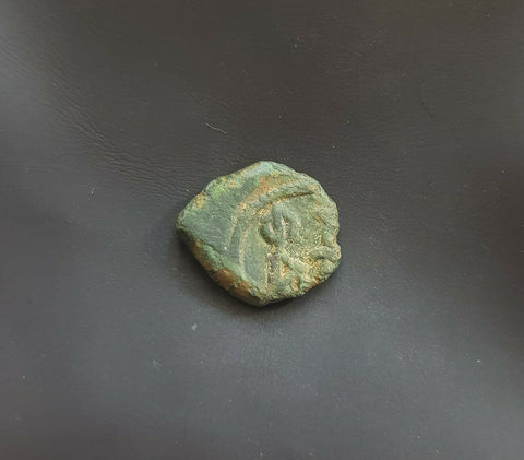 #h444# Byzantine pentanummium coin of Justin II from 565-578 AD