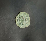 #i229# Spanish Medieval 2 maravedis coin of Philip III from 1598-1621 AD