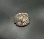 #h255# Byzantine Follis coin of Constans II from 641-668 AD (Constantinople)