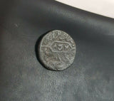 #j826# Ottoman copper Mangir coin of Mehmed II from 1453 AD