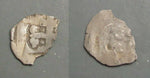 #M905# Bohemian silver 1 Pfennig coin of Rudolf I from 1298-1306 AD.