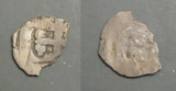 #M905# Bohemian silver 1 Pfennig coin of Rudolf I from 1298-1306 AD.