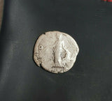 #k312# Roman silver denarius coin of Antoninus Pius from 147-156 AD