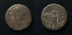 #d713#  Roman provincal bronze coin of Caracalla, minted between 197-218 AD.