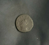 #i690# Roman limes denarius coin of Antoninus Pius from 161 AD