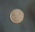 #g963# Ottoman copper 1 Mangir coin of Suleyman II from 1687-1688 AD