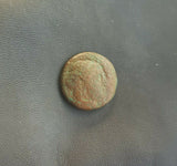#h404# Anonymous Greek City Issue Bronze Coin of Myrina from 200-1 BC