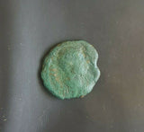 #j731# Roman provincial bronze coin of Caracalla from 196-198 AD (Nicopolis)