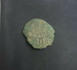 #j977# Anonymous Iberian Greek City Issue Bronze Coin of Cordoba from 75-25 BC