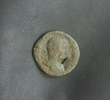 #j034# Roman limes denarius coin of Hadrian from 119-125 AD